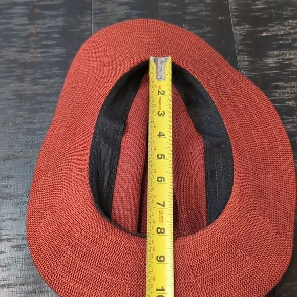 Orvis Packable Knit Adventure Hat -Rust Color - Picture 9 of 10